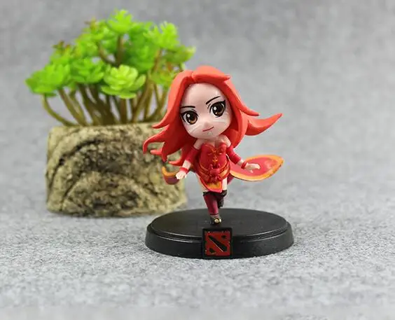 4 шт. Dota 2 игровая фигурка SLARK TINY Doom в штучной упаковке ПВХ Фигурки Коллекция dota2 игрушки - Цвет: NO BOX