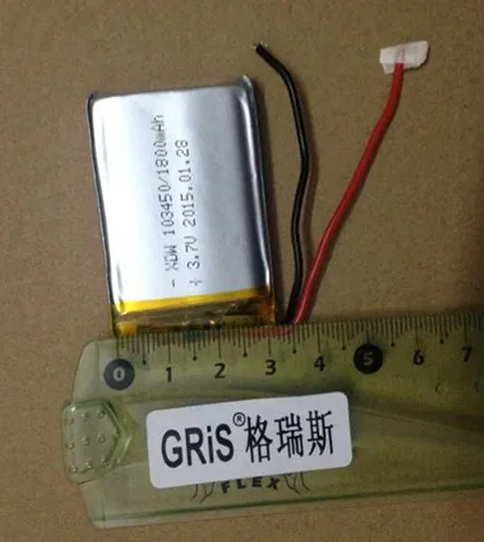 

3.7V polymer lithium battery 103450 2000mAh GPS small cloth Ding MP3 battery A products spot batch
