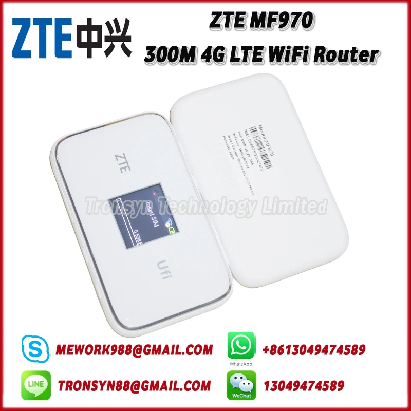 Аппарат не привязан к оператору сотовой связи zte MF970 300 Мбит Cat6 4 г пусть