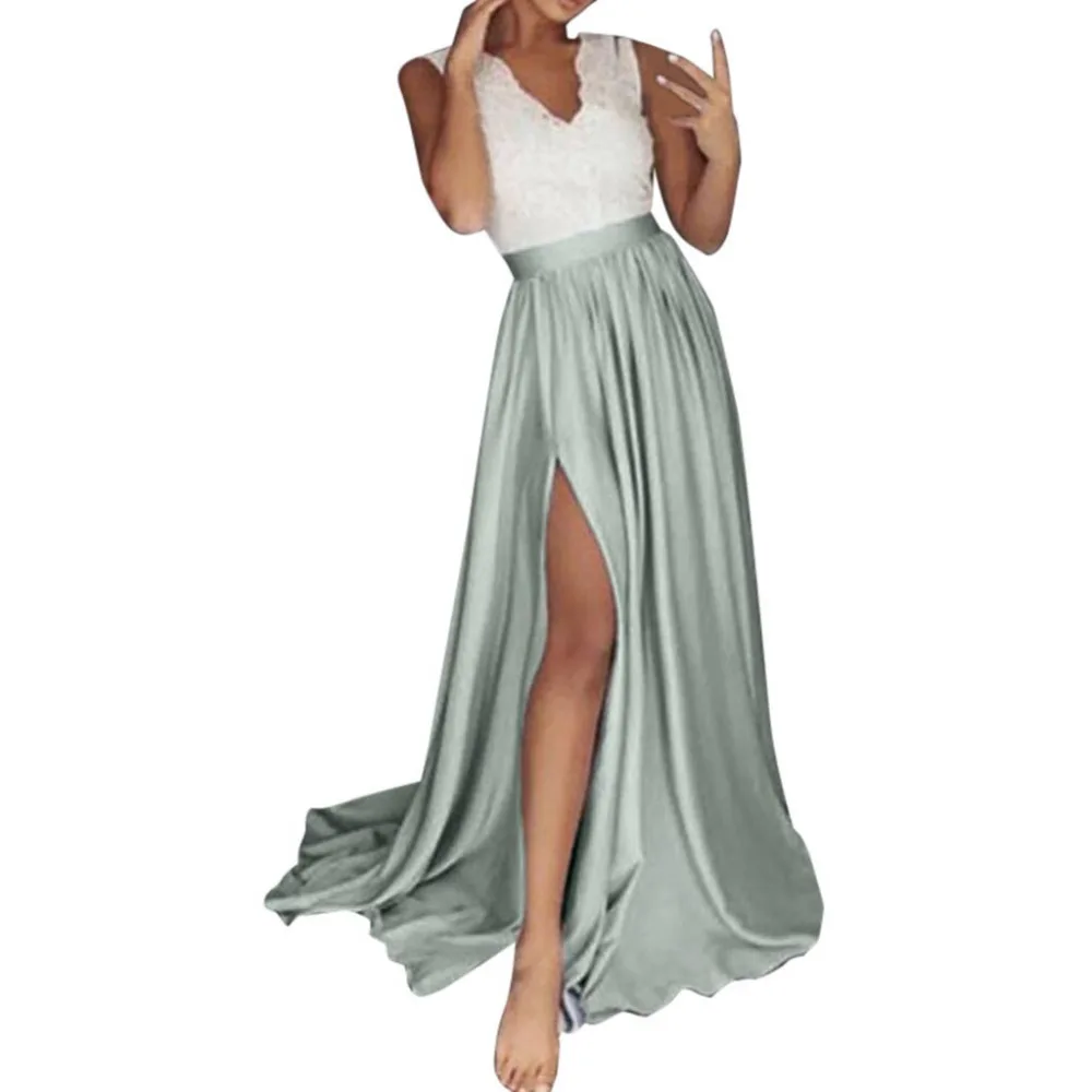 Женская одежда для женщин с блестками выпускного вечера вечерние бальное платье