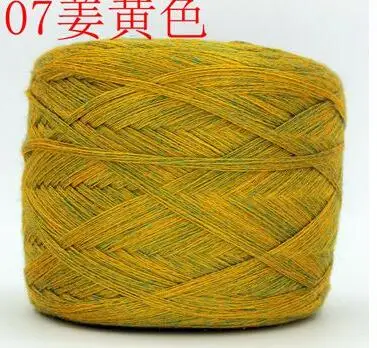 250 г/шт. неотбеленная оригинальная экологическая здоровая 70% шерстяная вязанная Пряжа Детская натуральная мягкая пряжа для вязания крючком - Цвет: 07 jiang huan