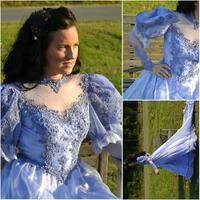 custom mader 447 vintage costumes 1860s civil war ball evening dressgothic lolita dress victorian dressesrenaissance dress