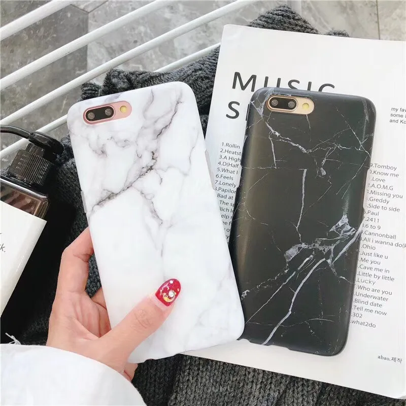 Роскошный Мраморный чехол для телефона iPhone 7 X XR XS MXA 6 6S 8 Plus S силиконовый Капа