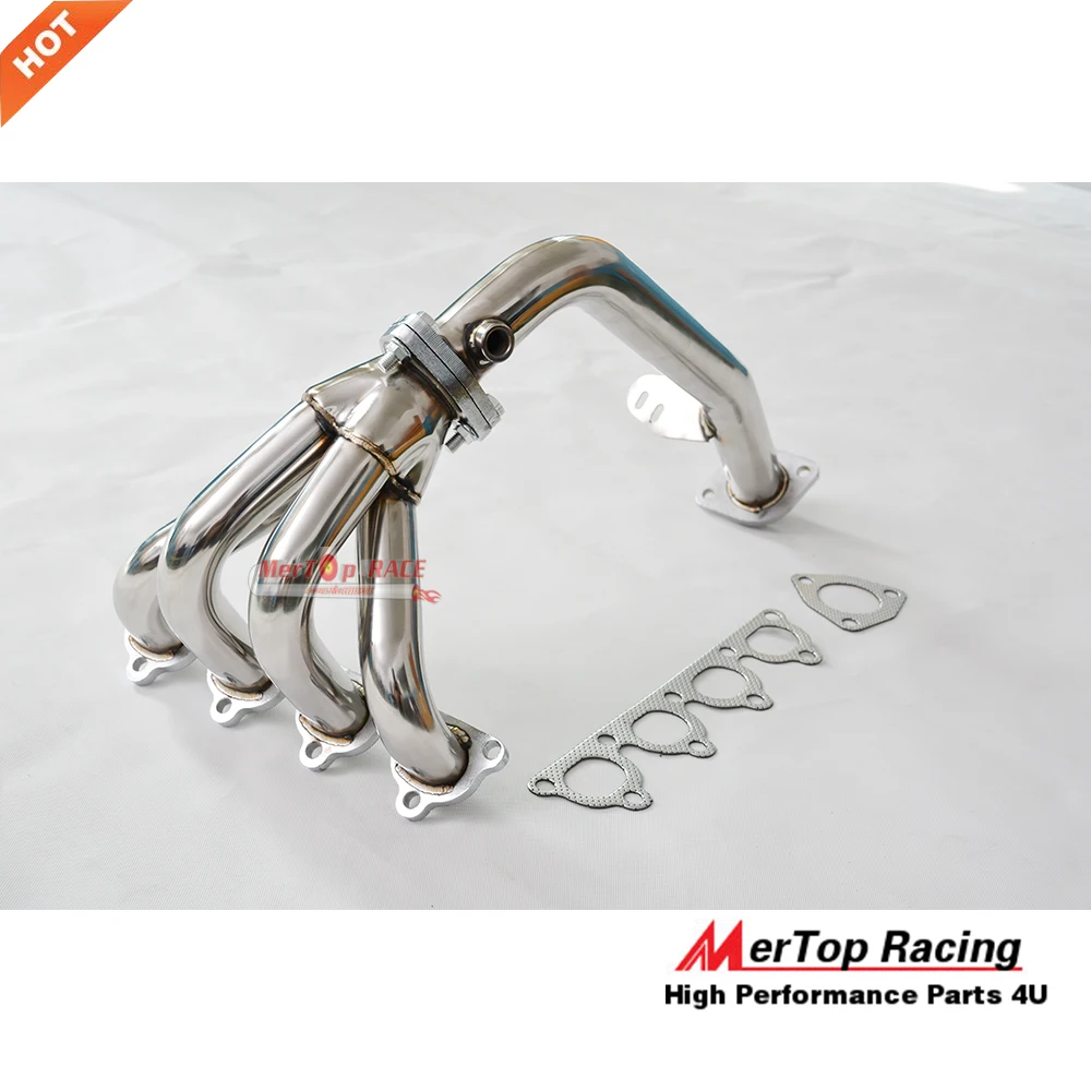 Выхлопной коллектор из нержавеющей стали Mertop гоночный 4 1 для CRX D SERIES D15