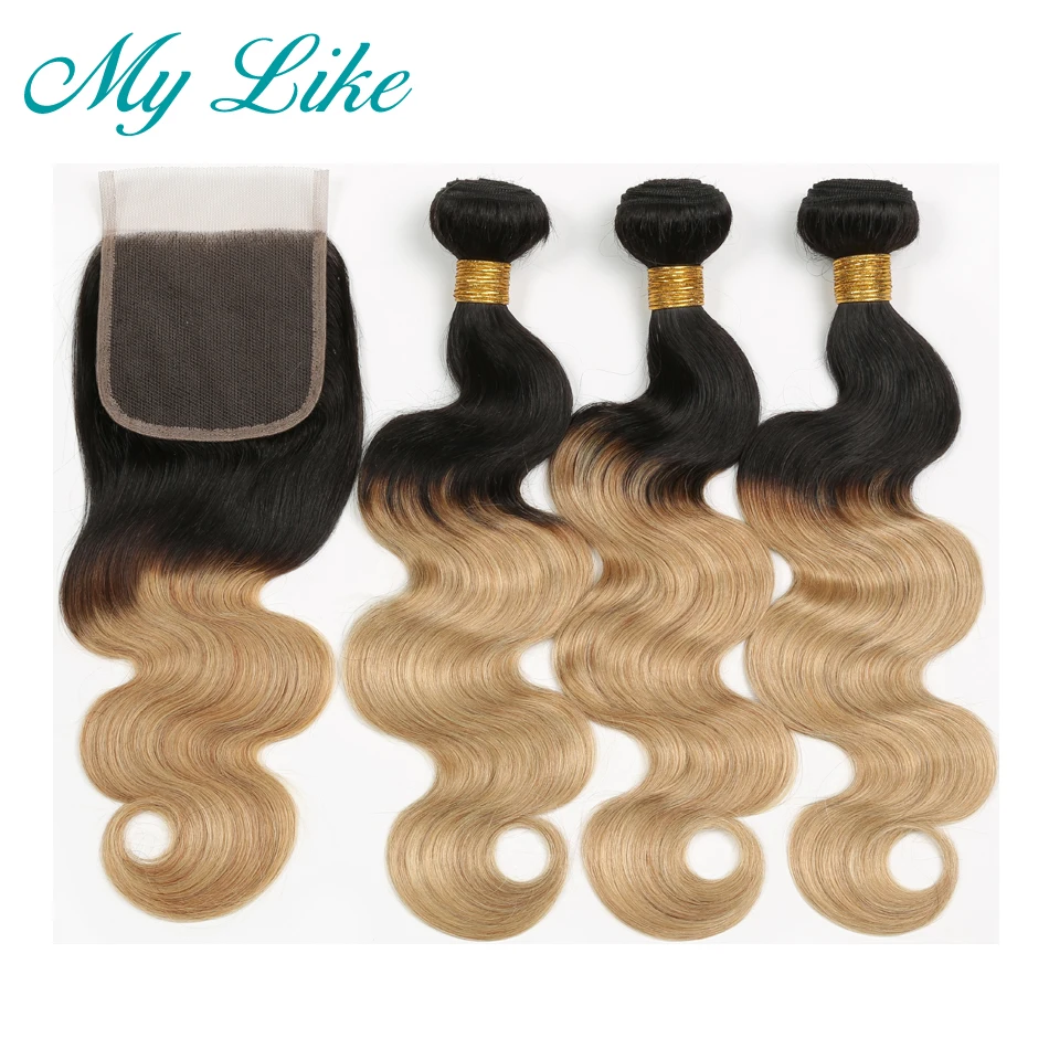 У меня как предварительно окрашенные прядь волос с покраской Омбре 4 Связки