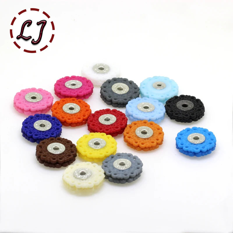 Новые высококачественные разноцветные пластиковые застежки 30 шт./лот 18 мм 23 с