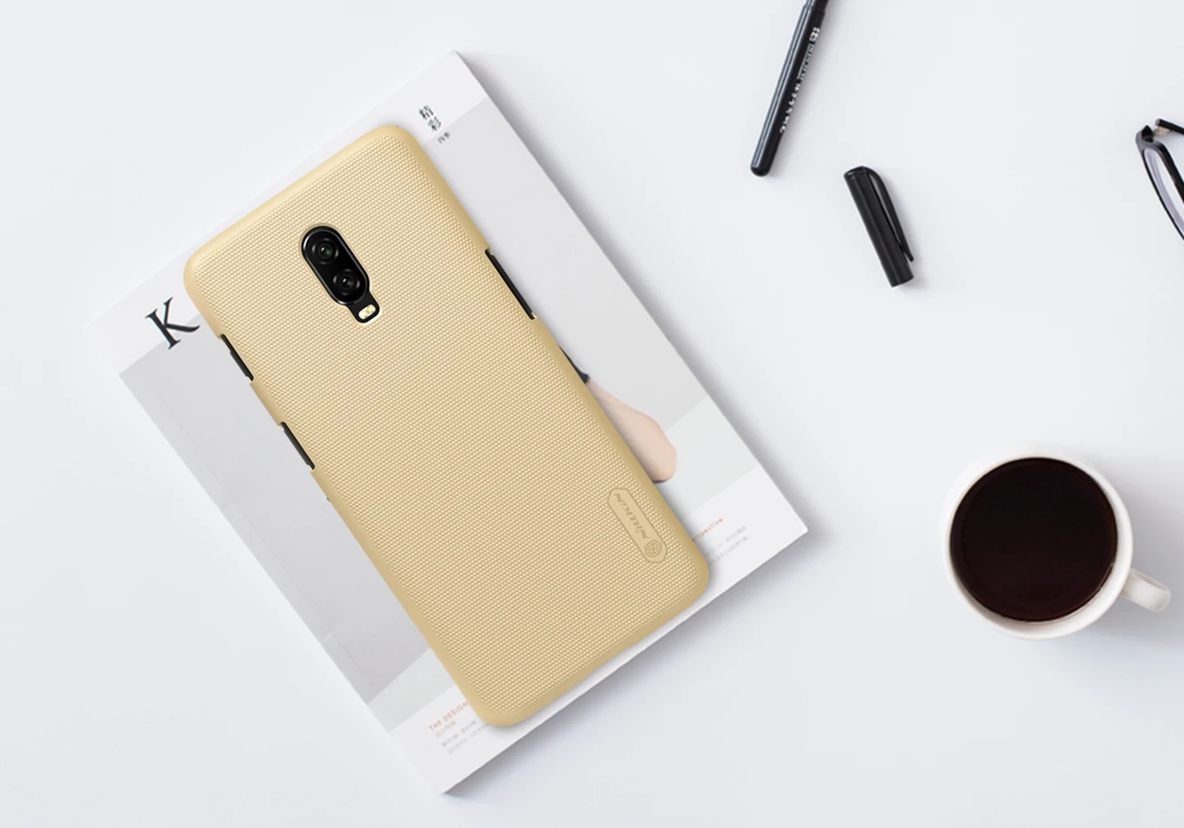 Чехол для OnePlus X 7 6 6T чехлы для айфонов 5 5T 3 3T с матовой поверхностью Nillkin Пластик жесткая задняя крышка из ПК для OnePlus X 7 Pro Чехол-1 шт.+ 7