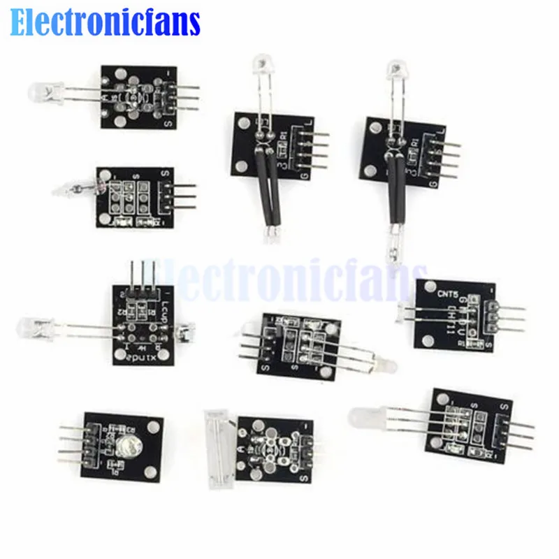 Набор датчиков 37 в 1 для Arduino Raspberry Pi модуль обучающего датчика начинающих