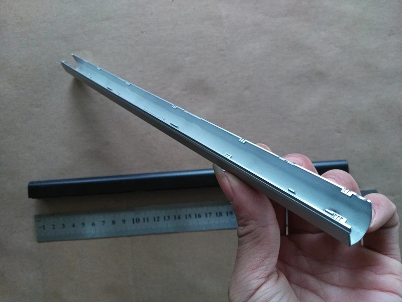ЖК/светодиодный шарнир крышки для ASUS N550 Q550 g550 n550j g57 ноутбук запасные части серебристый/черный для не-сенсорный экран