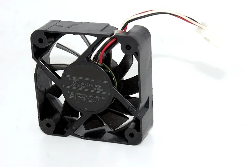 Новый вентилятор охлаждения радиатора для NMB 5015 2006ML 04W S29 5 см DC 12 В 0.08A 2 шт. 0 96 Вт