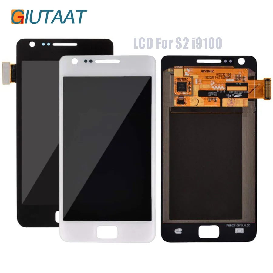 Замена ЖК дисплея для Samsung Galaxy SII S2 i9100 дисплей с сенсорным экраном дигитайзер в