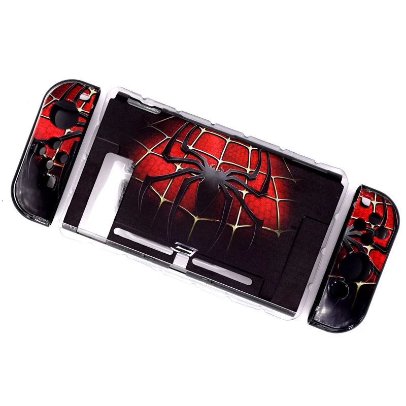 Жесткий защитный чехол с цветным рисунком жесткий для Nintendo Switch защита игровой