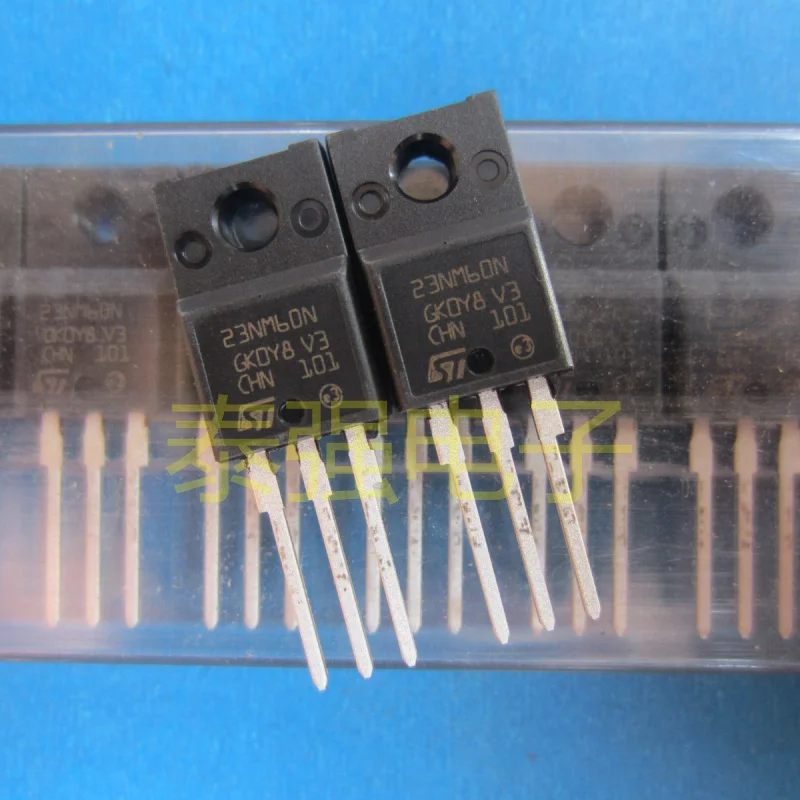 Отправка бесплатно 20 шт. STF23NM60N 23NM60N TO 220F FET N Channel 600V 19.5A|integrated circuit|circuit integre |