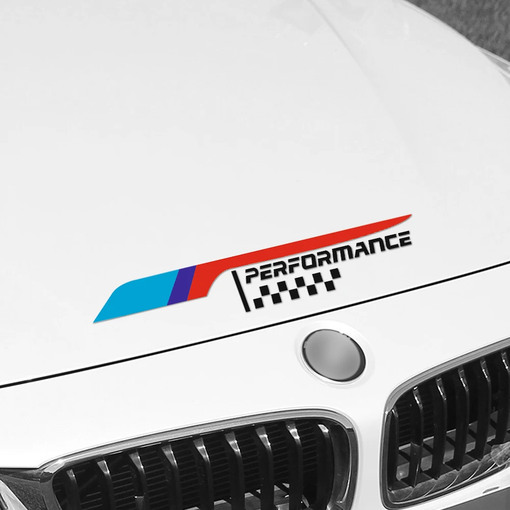 Автомобильная наклейка на крышку капота двигателя Новинка 2018 г. M характеристики