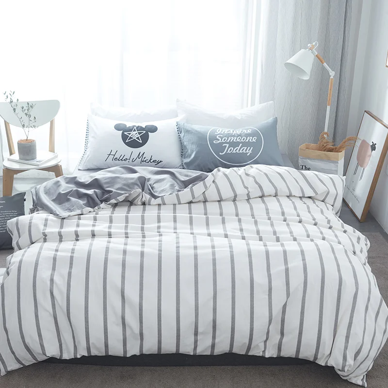 

4pcs Whole cotton twill luxury Bedding sets soft bedclothes queen king size quilt duvet cover bedcover set