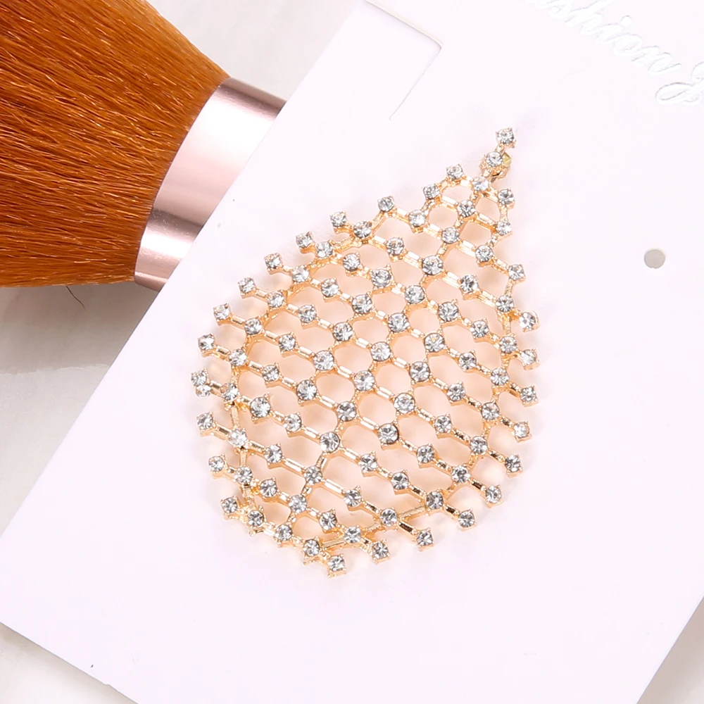 1 шт. для девушек серьги панковские геометрические нерегулярные с кристаллом