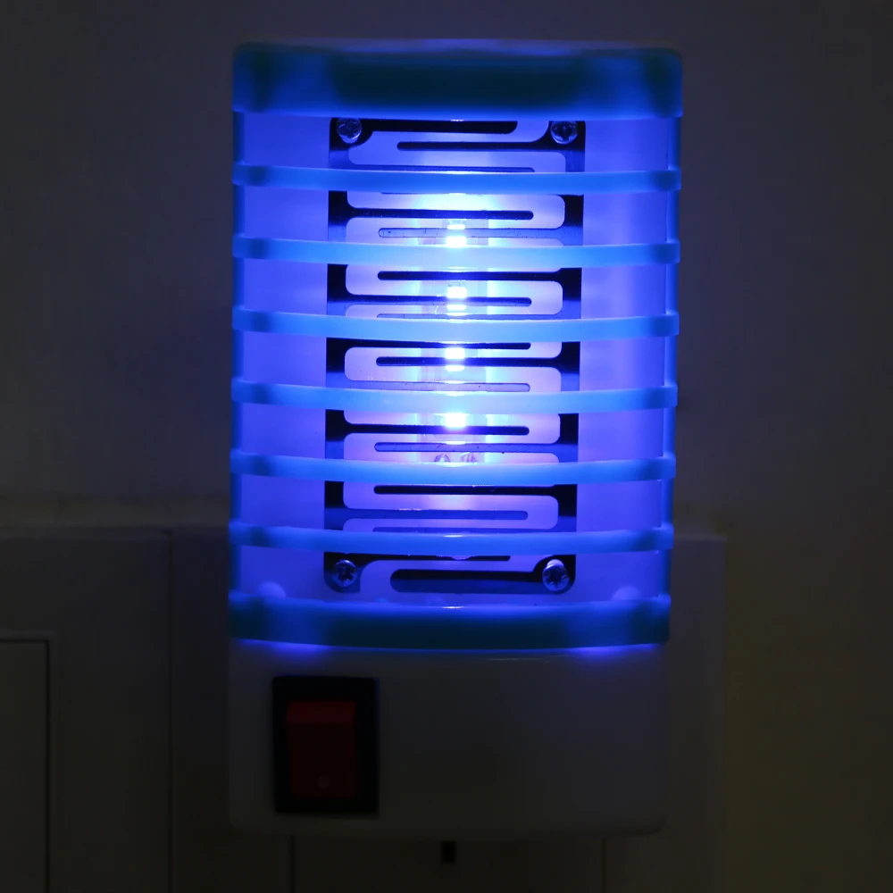 Вилка европейского и американского Электрический мини комаров лампа