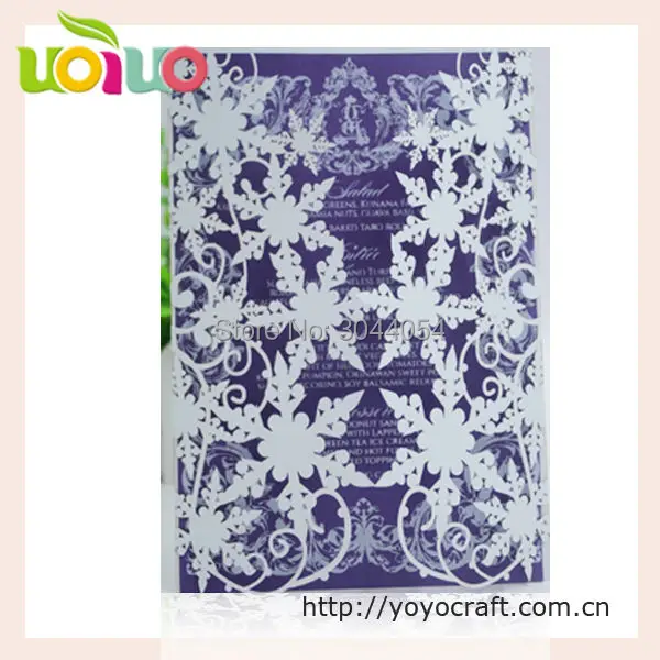 Популярная Роскошная Рождественская Свадебная пригласительная открытка со