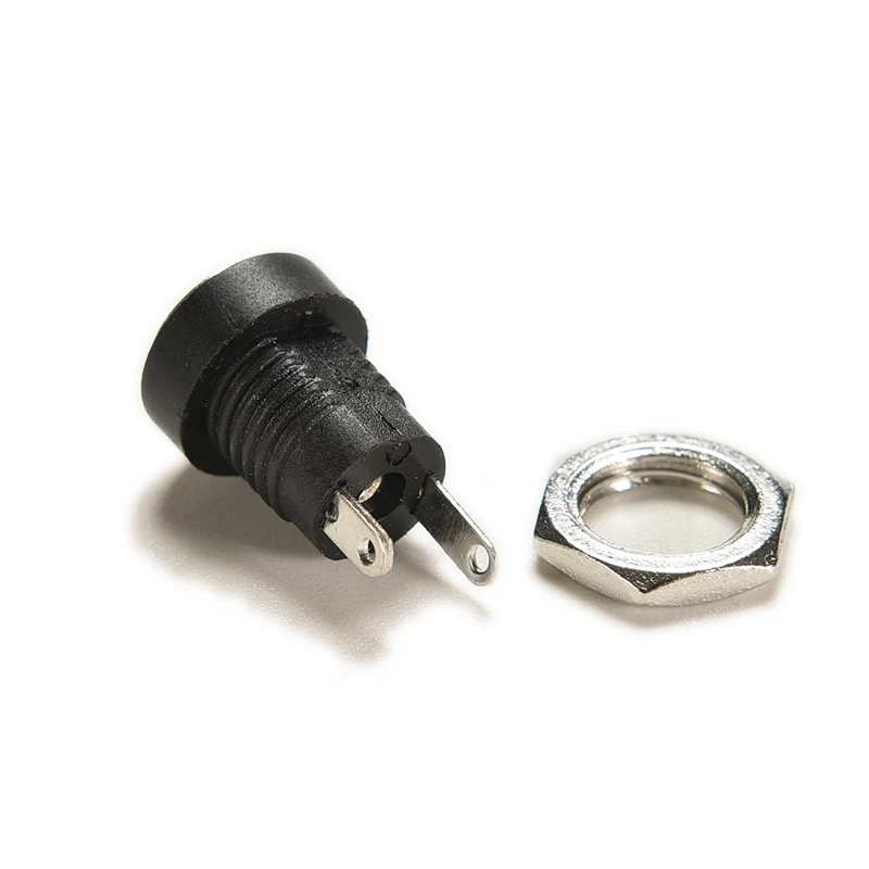 2.1mmX5.5mm 2 Terminal Type DC Power Supply Female Panel Mount Connectors 10pcs | Компьютеры и офис