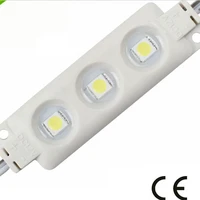 free shipping dc12v 0 72w 60lmpcs injection led module 3led smd5050 ip65 waterproof led modue smd5050 module