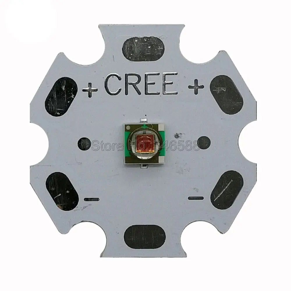 Светодиодный светильник Cree XLamp XPE 10 шт. 1 Вт 3 фото красный 655 660нм 2 5 В 1000 мА