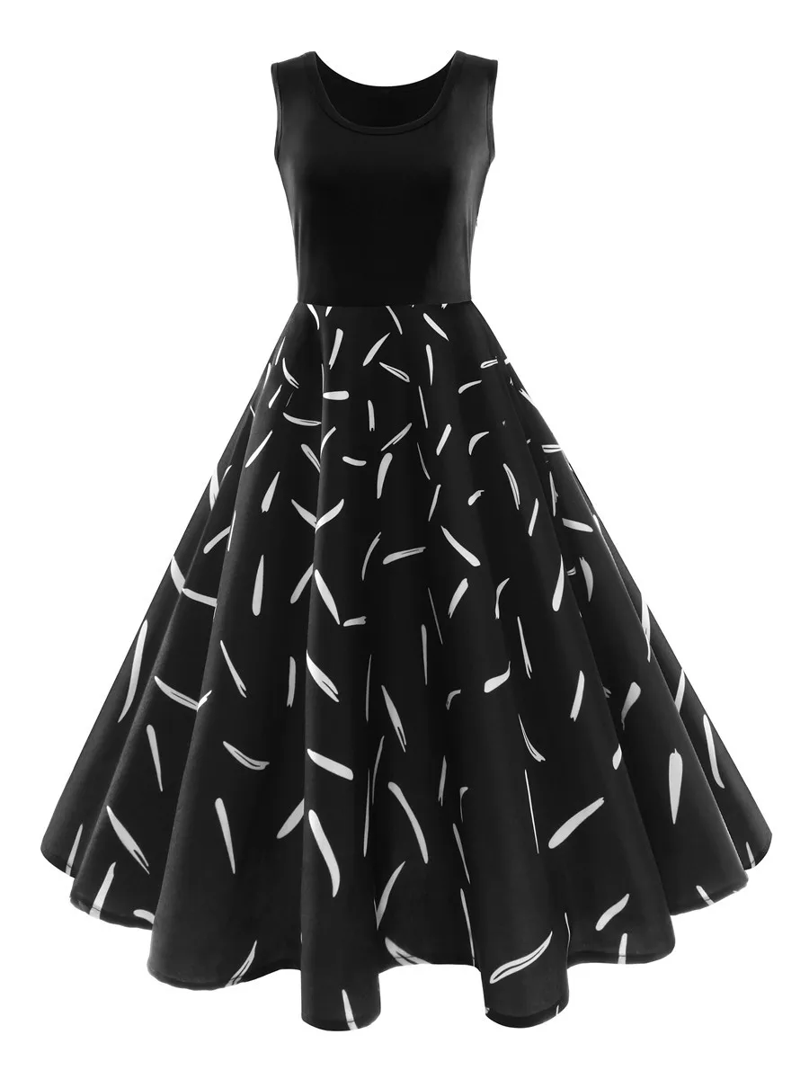 Robe De Soriee Новые коктейльные платья с цветочным принтом без рукавов Элегантные Дешевые выпускные Выпускные вечерние женские коктейльное платье