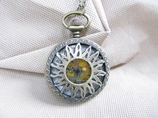 Wholesale ---vintage Quartz Pocket watch necklace Exclusive antique chic elegant watchs steampunk pocket Hollow | Наручные часы