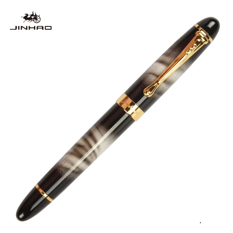 450wuyun IRAURITA перьевая ручка Jinhao 450 металлические высококачественные чернильные ручки Caneta Tinteiro Pluma Fuente офисный подарок черный настраиваемый логотип - Цвет: 450wuyun