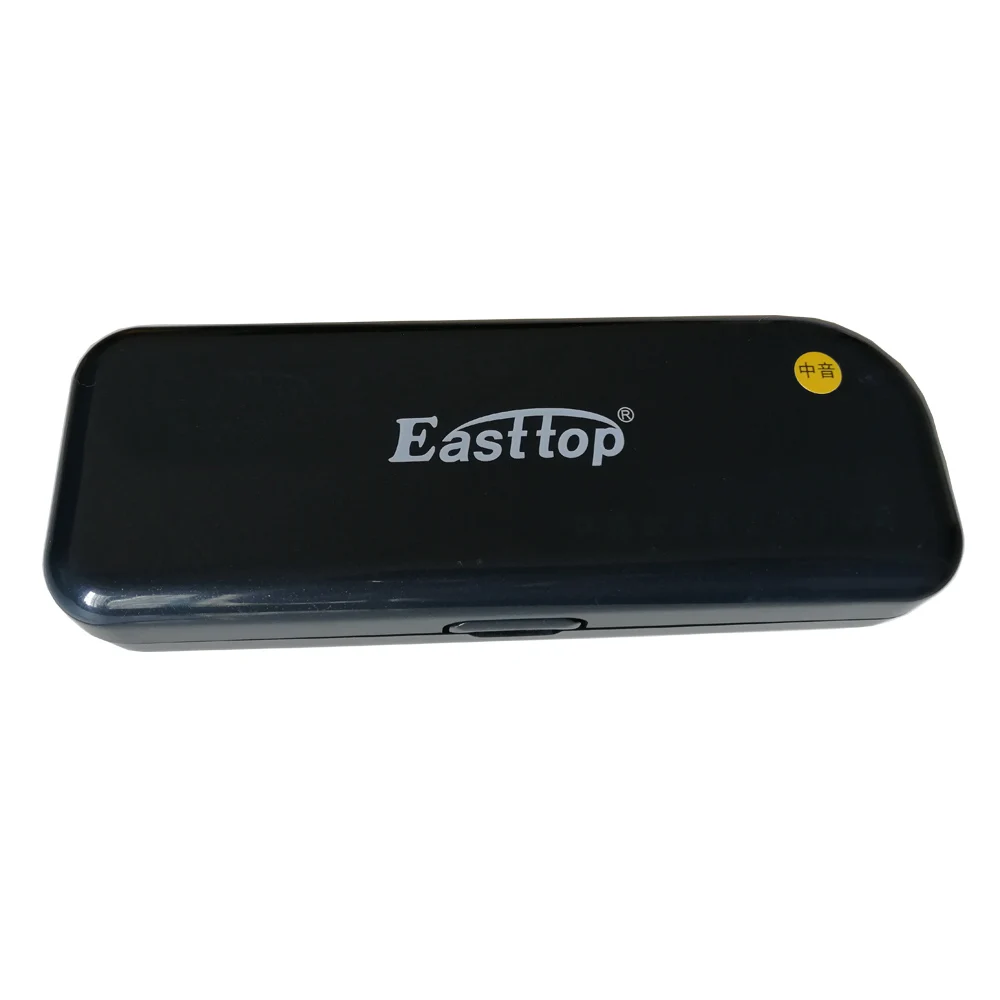 Easttop Хроматическая гармоника Alto Хроматическая арфа ниже октавы, чем C 12 отверстий рот органа Музыкальные инструменты Восток Топ T1248Z