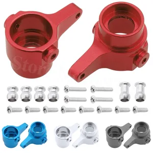 Алюминиевая задняя Скоба для ступицы руля WLtoys 128 RC K969 K989 K999 P929 4WD, запчасти для короткой езды по бездорожью