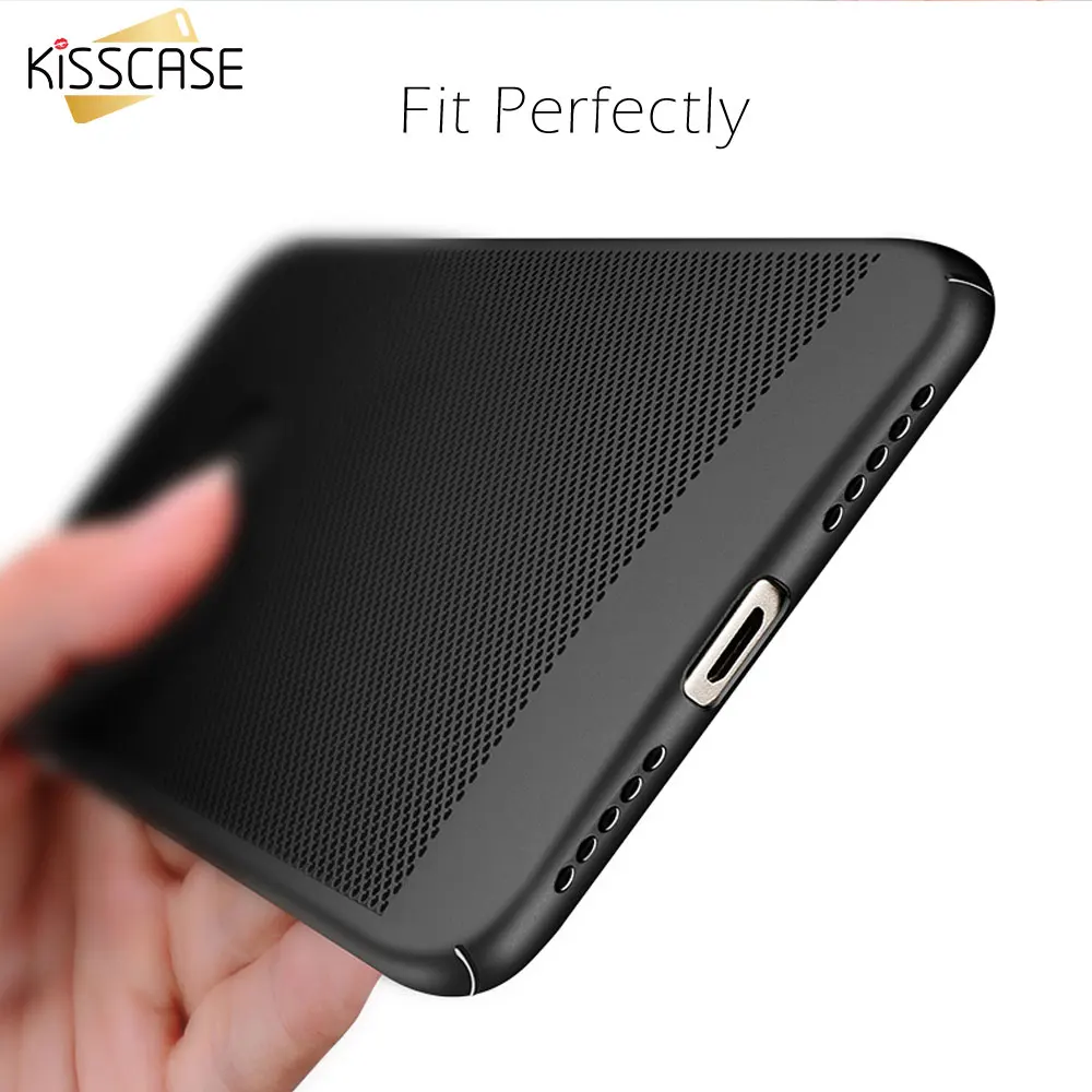 NEW Kisscase сетки Чехол для Xiaomi Redmi 4X 4A Note 4x4 Чехлы дышащая 4 Pro 5S чехол телефона PC задняя