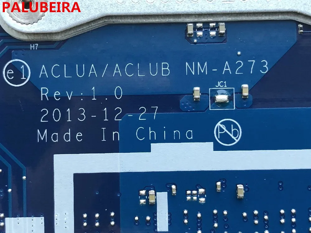 PALUBEIRA для Lenovo G40 70 Материнская плата ноутбука I5 процессор ACLUA/ACLUB NM A273 REV: 1 0 100%