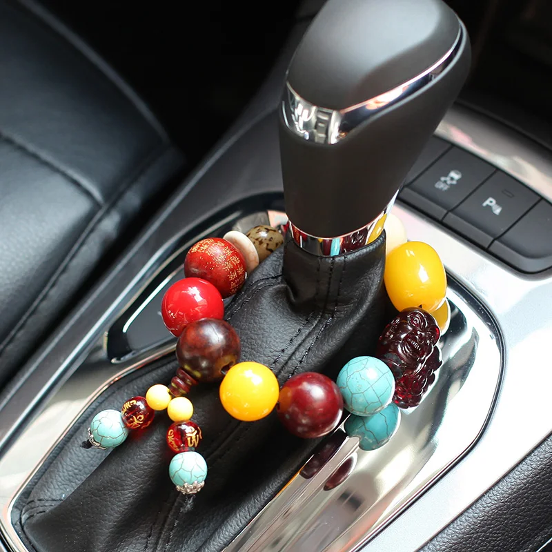 Роскошные автомобильные подвески из жемчуга и агата подвеска с бусинами символы