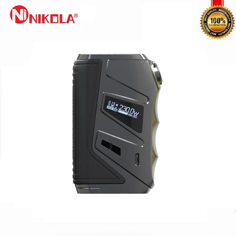 Nikola Wolverine 230 W коробка мод электронная сигарета TC Mod 18650 подходит для 510 нить Vape Танк