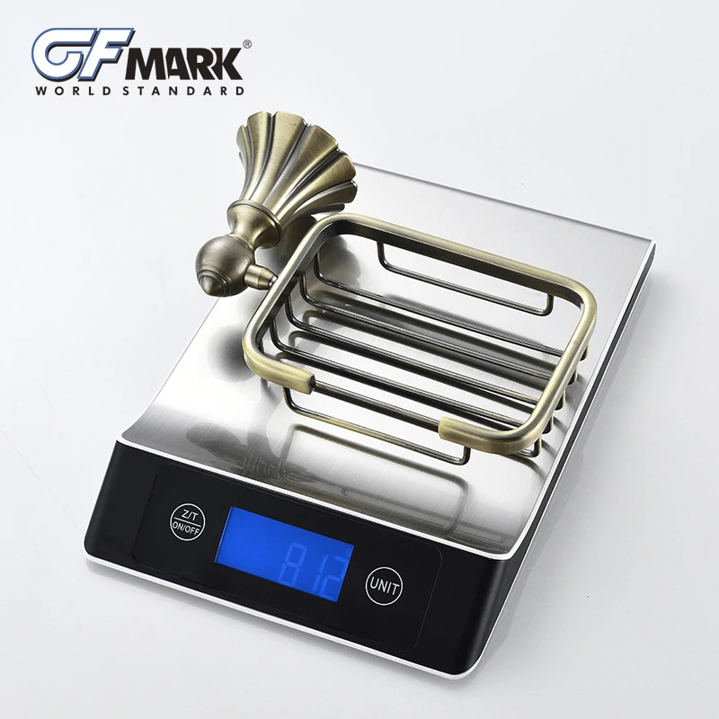 GFmark античный мыльница для посуды медная подставка подноса настенное крепление