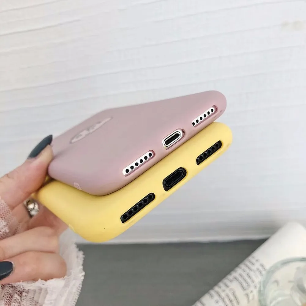 PGSD милый мультфильм голова скульптура мобильный телефон оболочка для iphone XS MAX XR
