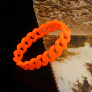 Fluorescent color candy-colored twist fettuccine mixed colors hit the bracelet | Украшения и аксессуары