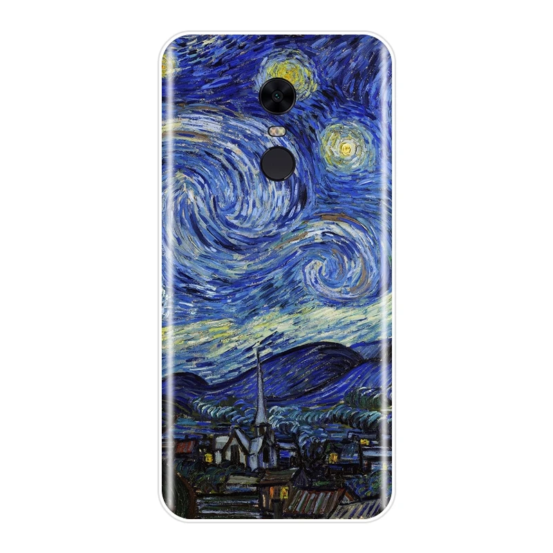 No.7 Чехол для телефона Ван Гог для Pocophone F1 Xiaomi Redmi Note 4 4X5 5A 6 Pro Prime силиконовый чехол для Redmi S2 6A 5 Plus 4A чехол - Цвет: No.7