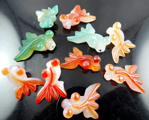 Натуральный камень агат ювелирные изделия из драгоценных камней с ручной резкой