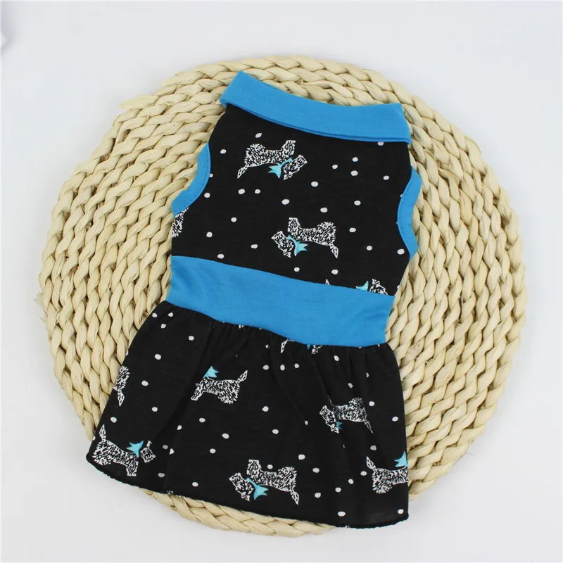 

GYPET Blue Pink 2 Color Skirt For Small Dog Pet Clothes D