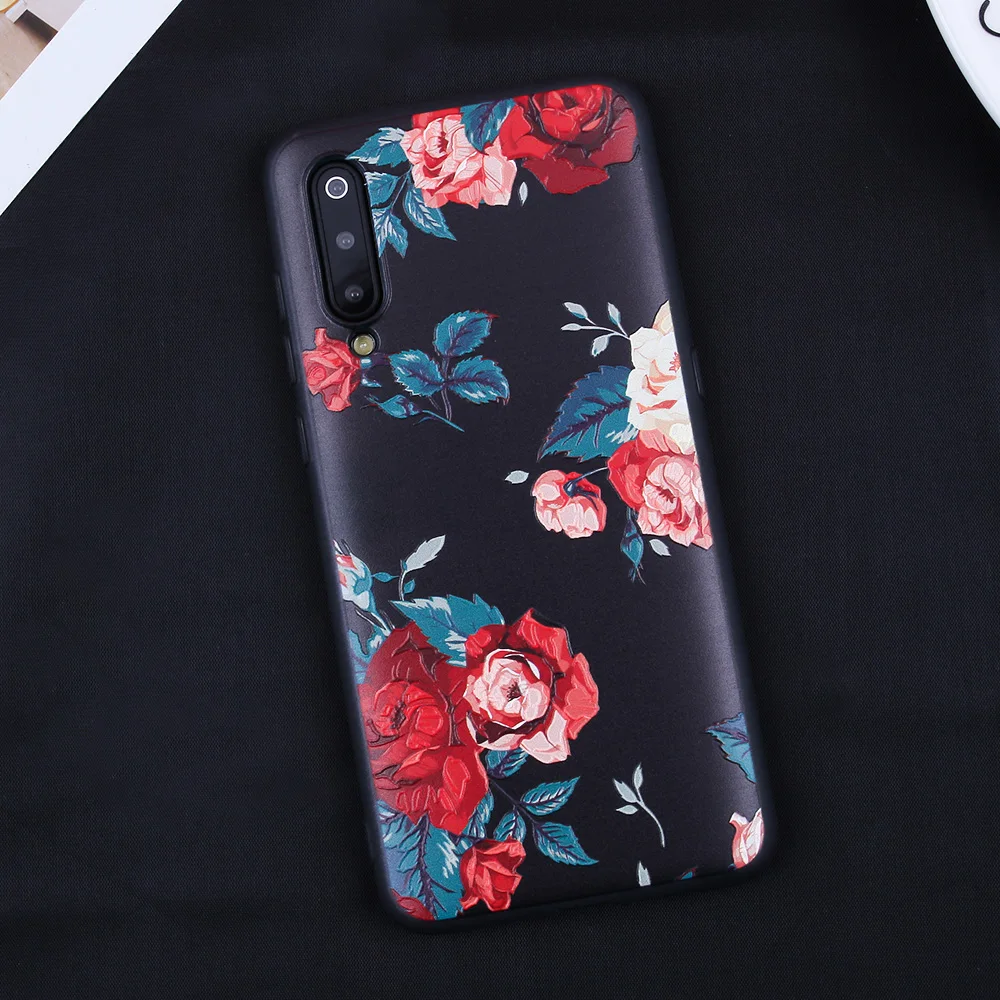 Цветочный чехол для Xiaomi Redmi Note 7 6 5 Pro Plus 5A S2 роскошный мягкий силиконовый из ТПУ Для