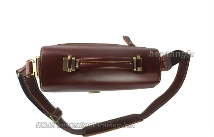 Роскошный мужской портфель кожаный сумка для бизнеса атташе мужская Кроссбоди