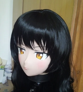 

(C2-053)Top Quality Handmade Female Silicone Rubber Face KIG Masks Cosplay Kigurumi Mask Crossdresser Doll Japan Anime Role Play