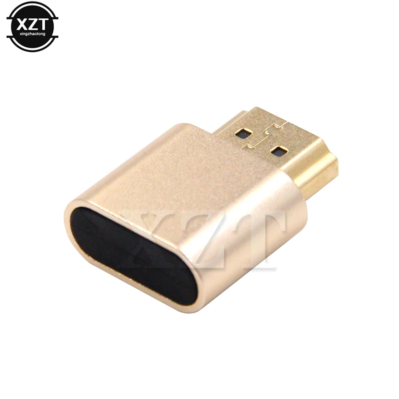 Практичный VGA виртуальной Дисплей адаптер HDMI-Compatible1.4DDC EDID заглушка Безголовый