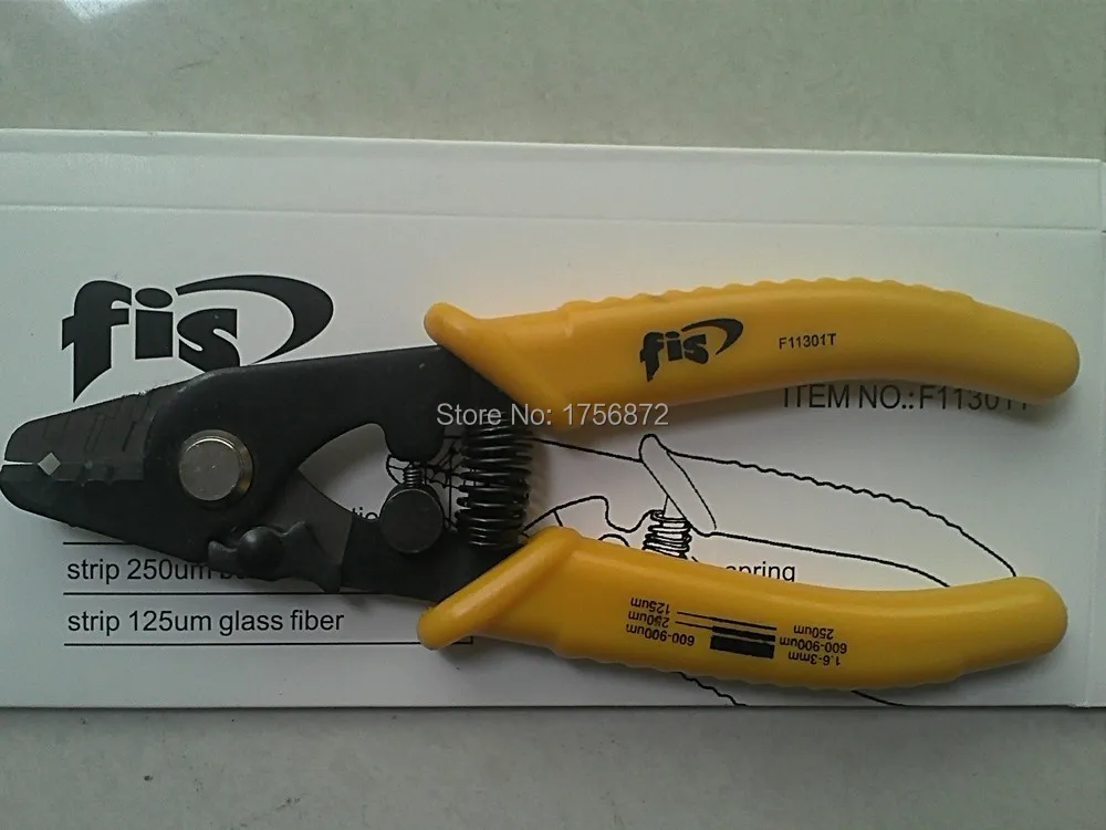

Miller Clamp Fiber Stripping Pliers FIS Tri-Hole Fiber Optic Stripper Wire strip