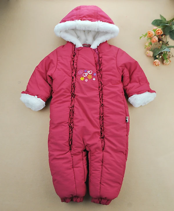Baby thickening cotton baby winter plus size bodysuit wadded jacket | Детская одежда и обувь