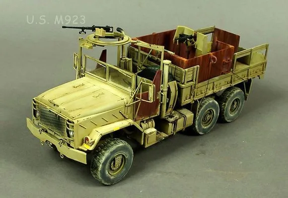 ITALERI 6503 1/35 масштаб M923 Американский бронированный грузовик пластиковая модель строительный комплект