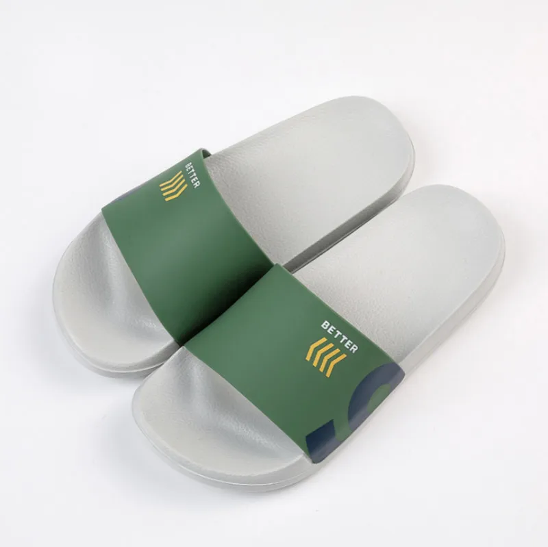 Шлепанцы мужские для пар повседневные сандалии дышащие пляжные тапочки