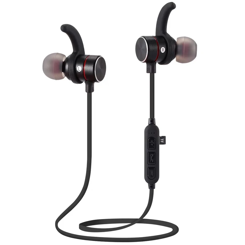 Wireless Earphones With TF In-Ear Ear Phones Bluetooth Fone De Ouvido Magnetic Attraction HiFi earphone For Mobile Phone | Электроника