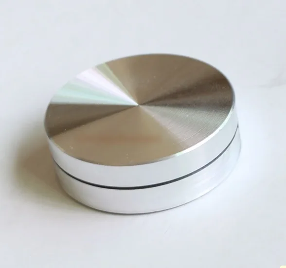 

Diameter:60mm Mini aluminum alloy turntable bearing base display crafts swivel plate